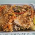 Chuletas de cerdo encebolladas