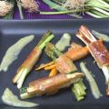 Rollitos de verduras y hortalizas