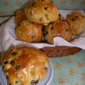 BOLLITOS CON PEPITAS DE MANTEQUILLA DE CACAHUETE