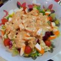 Ensalada de Surimi con Salsa Mil Islas