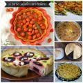 6 tartas saladas con verduras