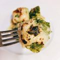 Brocoli con Bechamel de Quinoa