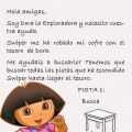 BÚSQUEDA DEL TESORO DE DORA LA EXPLORADORA