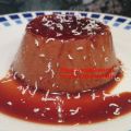 Flan de chocolate negro y café thermomix