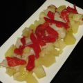 ENSALADA DE PATATA, BACALAO Y PIMIENTO