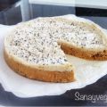 Tarta de zanahoria crudivegana