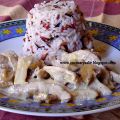 Lomo a la Crema con Champiñones y Arroz Salvaje