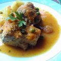 BONITO AL ESTRAGON EN SALSA DE ZANAHORIA