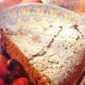 BIZCOCHO DE CHOCOLATE Y ALMENDRAS