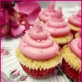 MINI CUPCAKES DE HELADO DE FRESA