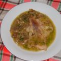 PESCADO EN SALSA VERDE CON TOQUE CANARIO