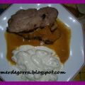 AGUJA DE CERDO ASADA CON ÑOQUIS AL QUESO