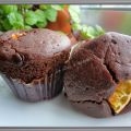 Muffins de cacao y naranja