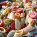Ensalada de pasta con piña