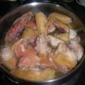 Pollo en pepitoria