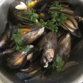 Mejillones a la sidra