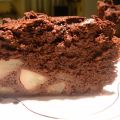PASTEL DE CHOCOLATE Y PERAS