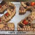 TARTA ADIKOSH O TARTA DE NÚMEROS