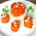 Timbal de quinoa y pastel de calabaza