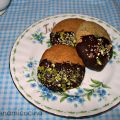 Galletas de pistacho y chocolate