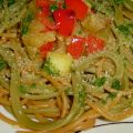 PASTA VEGETAL CON  VEGETALES