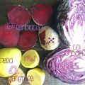 ✽ Zumo de col roja y remolachas ✽