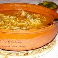 CAZUELA DE FIDEOS Y COSTILLEJA
