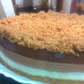 Tarta Tres Chocolates con Crumble de galletas y[...]