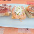 MINI TOSTAS VARIADAS