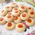 Galletas - gotitas de mermelada
