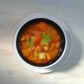 Potaje de salchichas y verduras