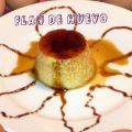 FLAN DE HUEVO