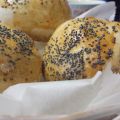 Panecillos con semillas de sesamo