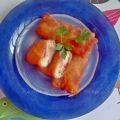Rollitos de masa de croquetas