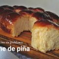 Brioche o bollo de piña.