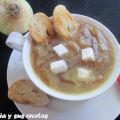 SOPA DE CEBOLLA RÁPIDA ¡Y FLAN!