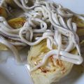 Alcachofas con gulas