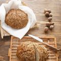 Pan de cereales horneado a la piedra