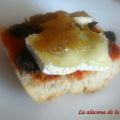 TOSTA DE BUTIFARRA NEGRA MALLORQUINA, TOMATE,[...]