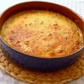 Gratinado de legumbres al queso de cabra