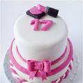 TARTA DE OREO Y CHOCOLATE BLANCO CON FONDANT