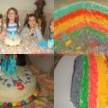 Tarta Rainbow Dash My little Poney