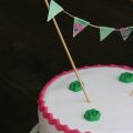 Tarta fondant de cumpleaños