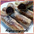 Rollitos de Crema de Cacao