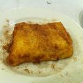 Leche frita. Receta tradicional