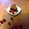 Bizcocho de chocolate y nueces