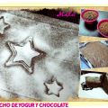 BIZCOCHO DE YOGUR Y CHOCOLATE