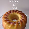♥ Bizcocho de nata