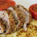 SOLOMILLO DE CERDO CON SALSA DE MOSTAZA Y MIEL