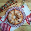 Bundt cake de cava y frambuesas